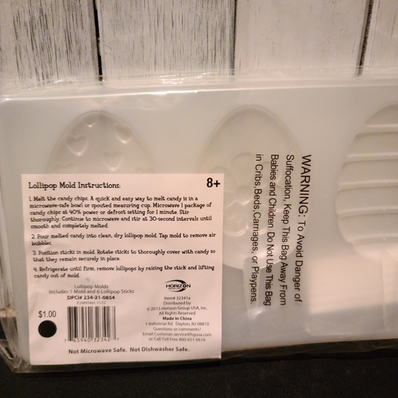 Lollipop form molds for Chocolate, NWT bundle set of 5 - Picture 11 of 12